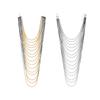 Fashionable Multi Strand Necklace Adjustable Length Clavicle Chain Ethnic Styles Choker Jewelry for Parties and Event