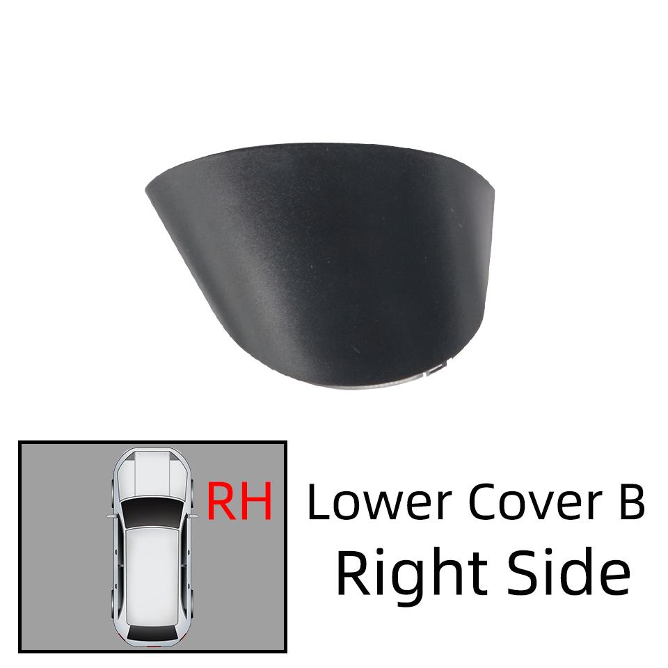 

Car Outside Rearview Mirror Lower Cover Cap Wing Side Mirror Lower Shell Housing For Mazda CX5 CX-5 2012 2013 2014 Black Color