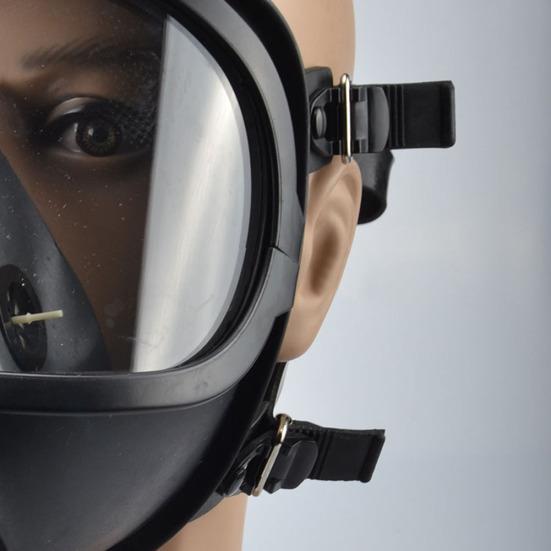 Volledig Gezicht MF14 Gasmasker Ademhalingsapparaat Filter voor Schilderen Spuiten Lab Chemie