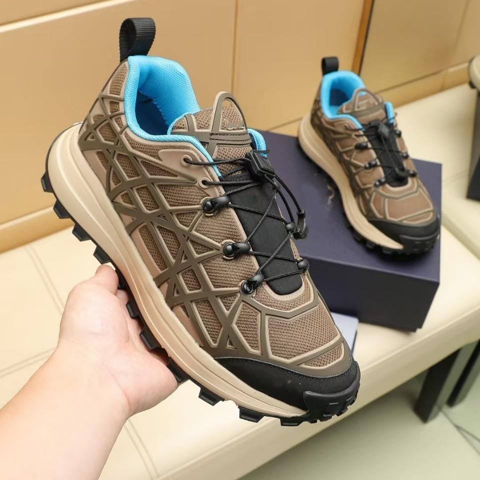 

D home men s sports cushioning glue breathable universal low-top black spot casual shoes summer breathable fly weaving 44