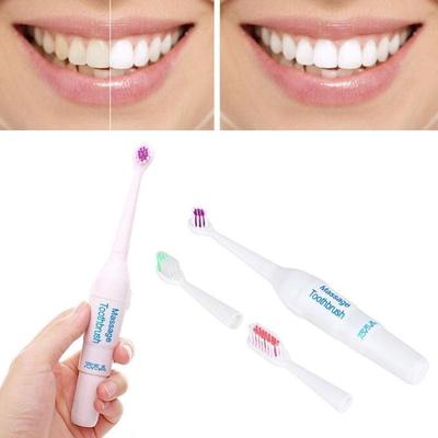Electric Rechargeable Waterproof ToothBrush with 2 Brush Heads Whitening Soft Hair Health Products