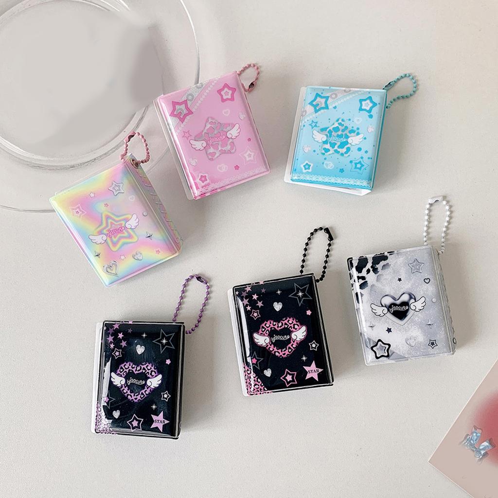 Fashionable Transparents Pocket Album For Collectibles And Photos Friendly PVC Materials Carrying