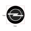 Metal Car Key Badge Emblem Replacement Auto Key Stickers For Opel Corsa Astra Mokka Grandland X Insignia Zafira Vivaro Combo