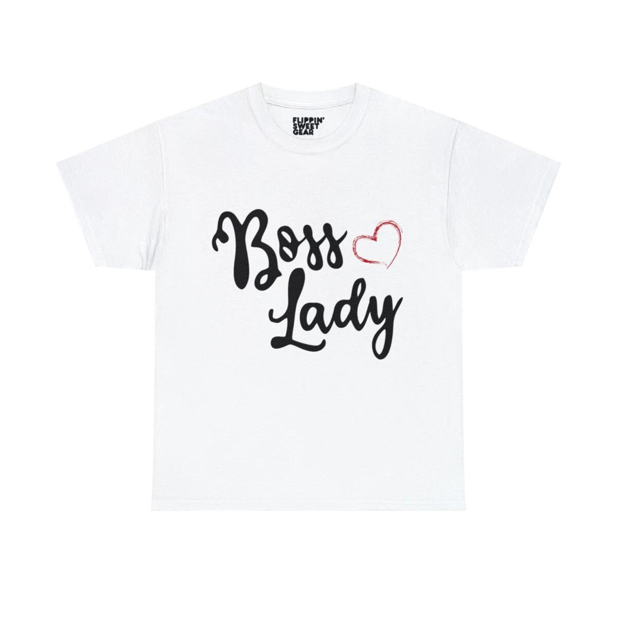 Boss Lady Gift Graphic Tee Shirt 4XL