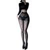 Female Plus Size Fishnet Pantyhose With Sheer Mesh Material For Night Out And Party Wear