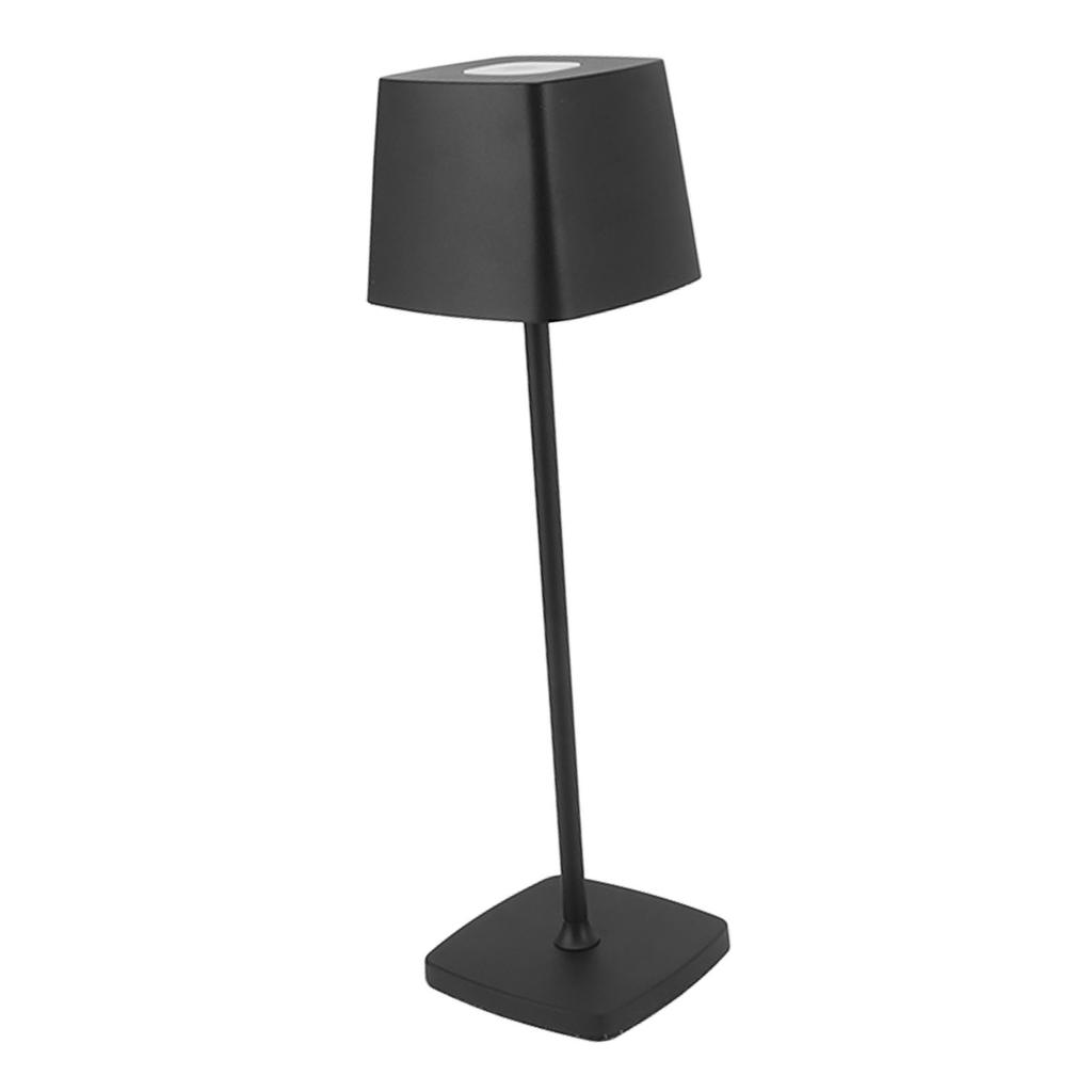 Rechargeable Table Lamp Black Eye Protection 5200mAh 8?12 Hours Aluminum Bar Desk Lamp for Bedroom