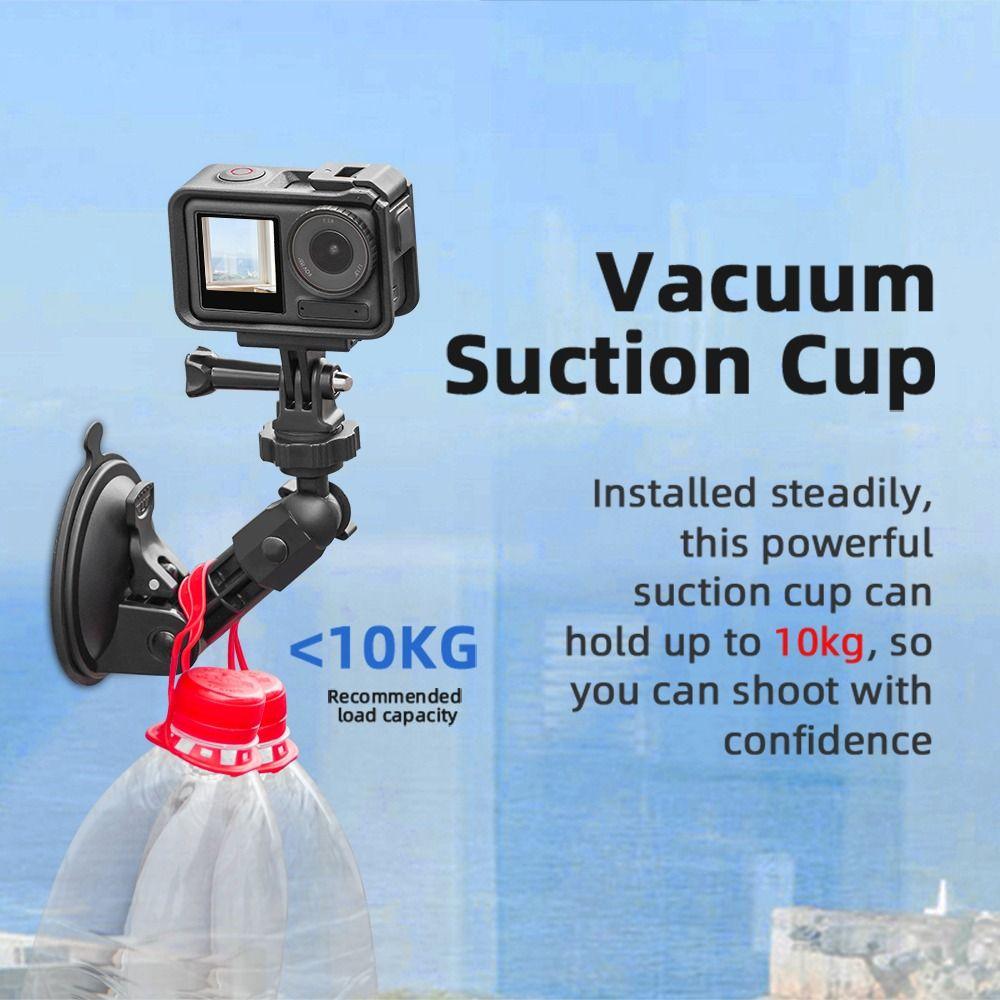 With Adapter Action Camera Car Mount Gimbal Car Bracket for DJI Osmo Pocket 3 Video Recording