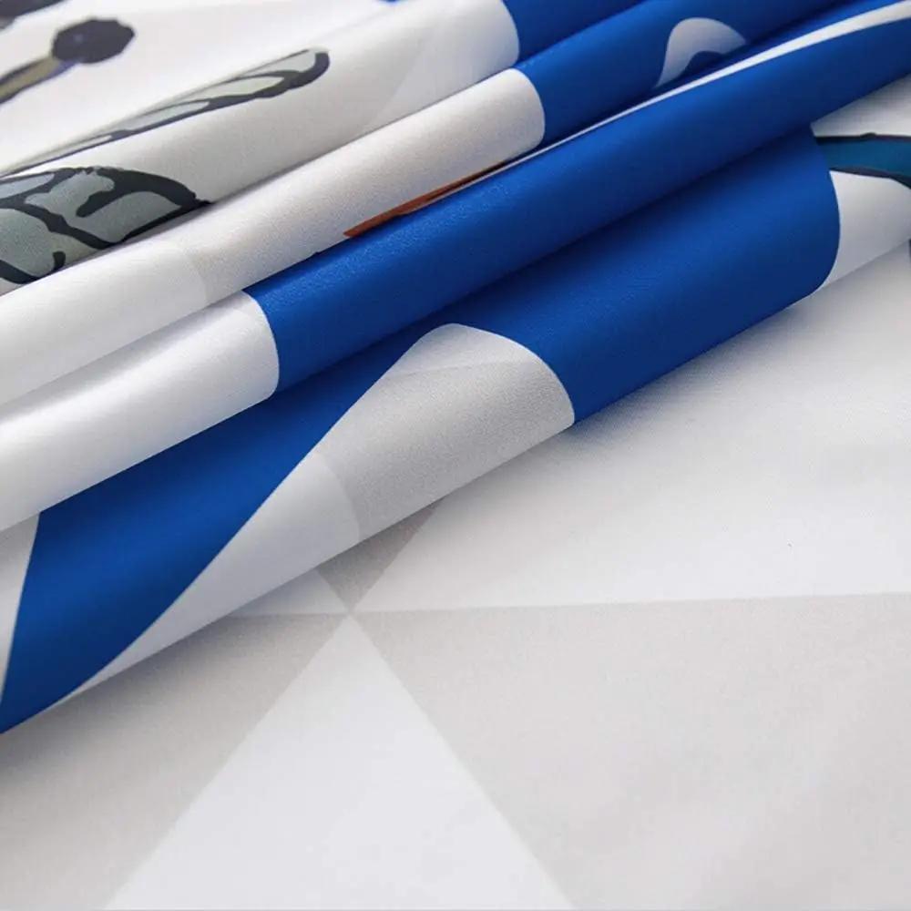 Fairy Tale World Forest Waterfall Shower Curtain Fantasy Jungle Tropical Bathroom Polyester Woven Shower Curtain