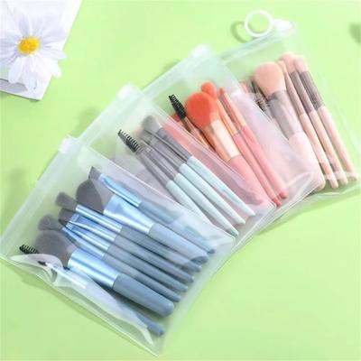 Sada jemných nadýchaných štětců na make-up pro kosmetiku Foundation Blush Powder Eyeshadow Kabuki Blending Makeup Brush Beauty Tool 8 ks/šarže