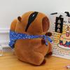 The Thief Capybara Plush Toy Ninja Kapibara Doll Throw Pillow Grab Machine Doll Gift Exchange