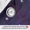 2 Pieces of Dreamcatcher Starry Sky Pattern Printed Curtains, Decorating Bedrooms, Living Rooms, and Game Rooms