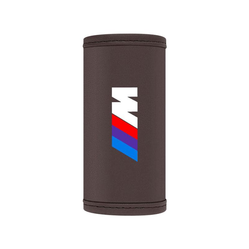 

M ЛОГОТИП Кожаная Ручка на Крышу Автомобиля Защитный Коврик от Царапин Аксессуары Для BMW E46 E39 E90 E60 E36 F30 F10 E34 E30 F20 E92 M3 M4 M5 X3 X4 X5 X6 X7 1Pcs кофейный