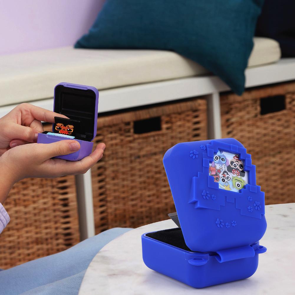 For Bitzee Disneys Digital Pet Toy Protective Case With Long Lanyard Silicone Protective Cover Dustproof Carry Case Accessories