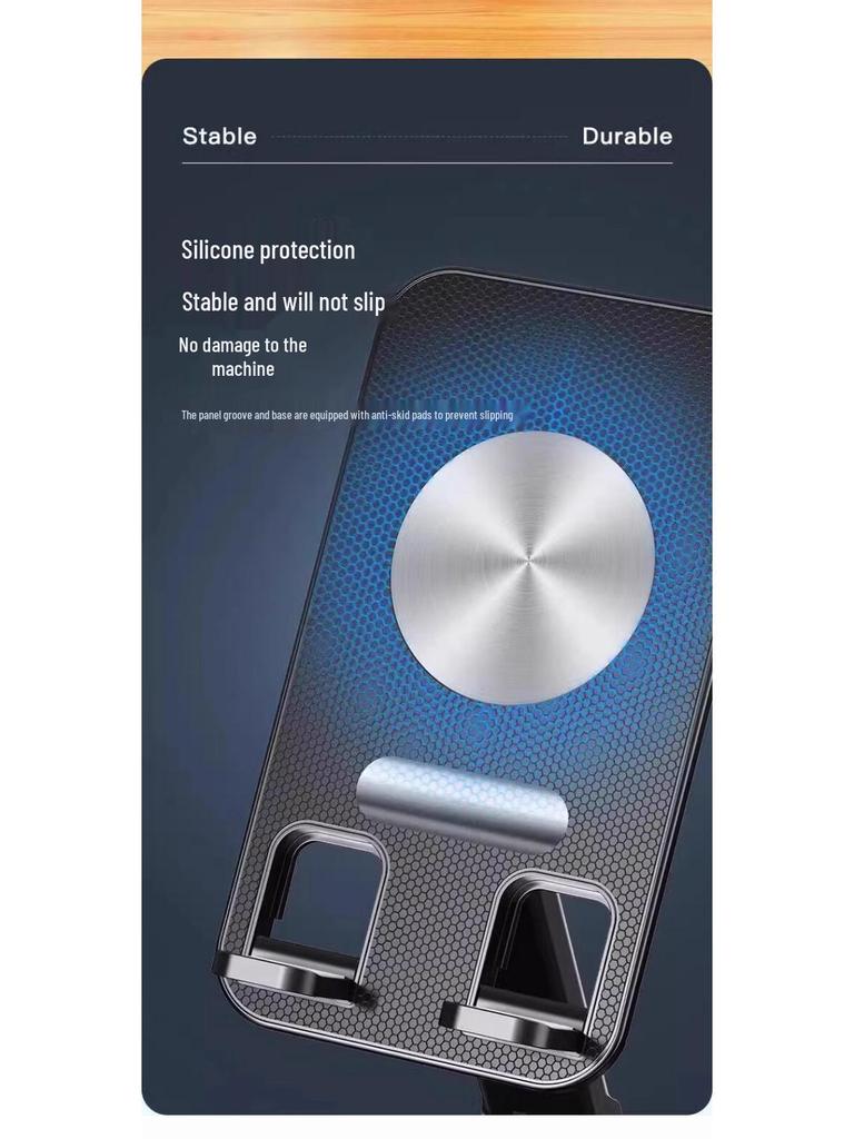 Multifunctional Bluetooth Speaker & Phone Holder: Folding, Rotating Stand for Easy Viewing and Music. Perfect for Lazy Days! Portable and Convenient.