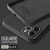 Skin Feel Liquid Silicone Case For Xiaomi Redmi Note 12 11 10 Pro 11S 10S A1 10C 10A 9T Poco X4 X3 NFC M4 M3 Pro 4G 5G Shockproof Square Soft Cover