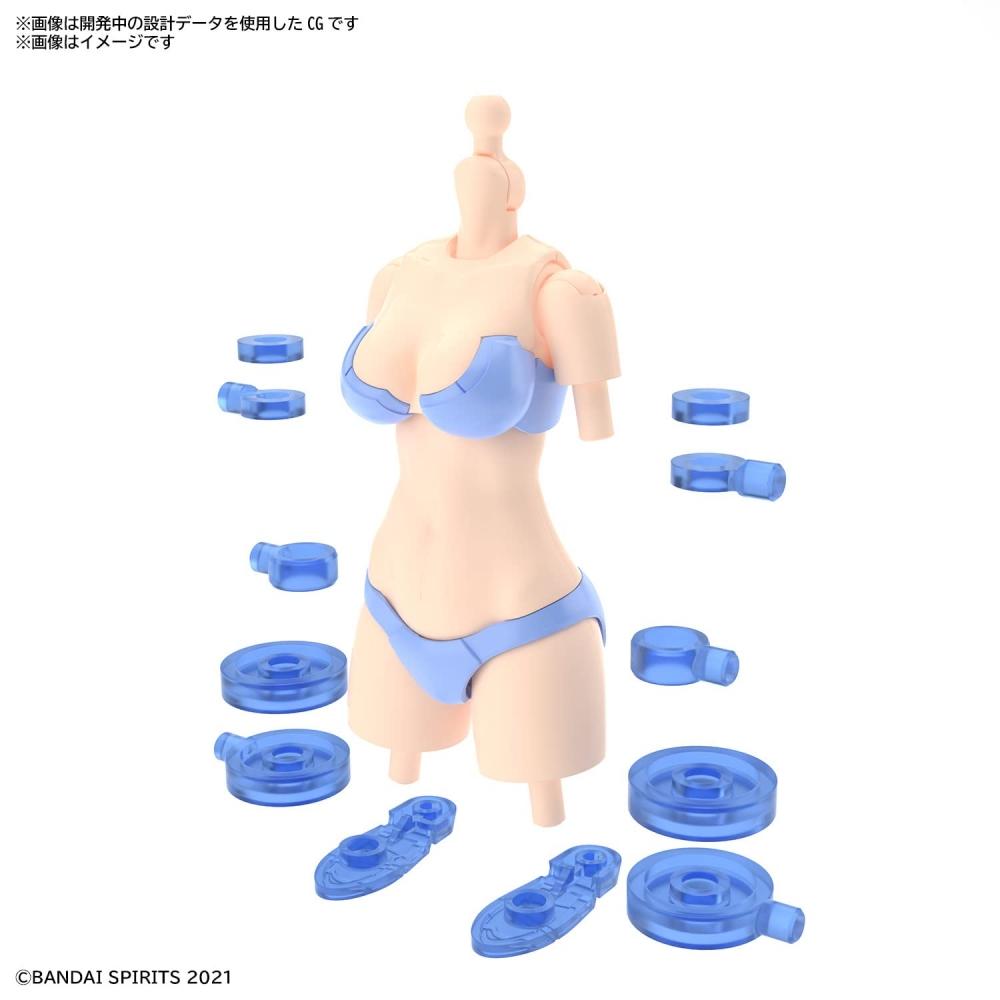 30MS Optional body parts type S01 [Color A] Color-coded plastic model