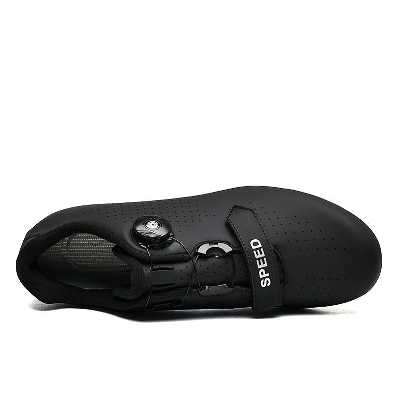 Scarpe da Mountain Bike Unisex con Tacchette a Blocco Calzature da Ciclismo All-Terrain Traspiranti per Percorsi Trail e Strada