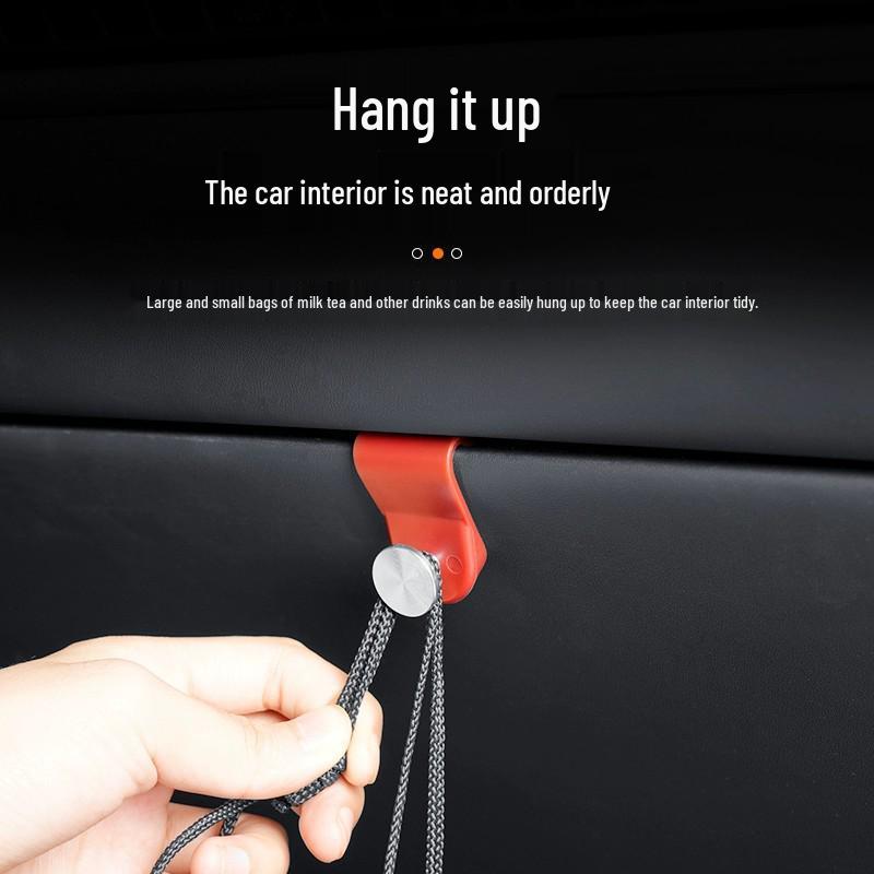 Xiaomi SU7 Passenger Seat Glove Box Hook - Multifunctional Car Interior Storage Accessory