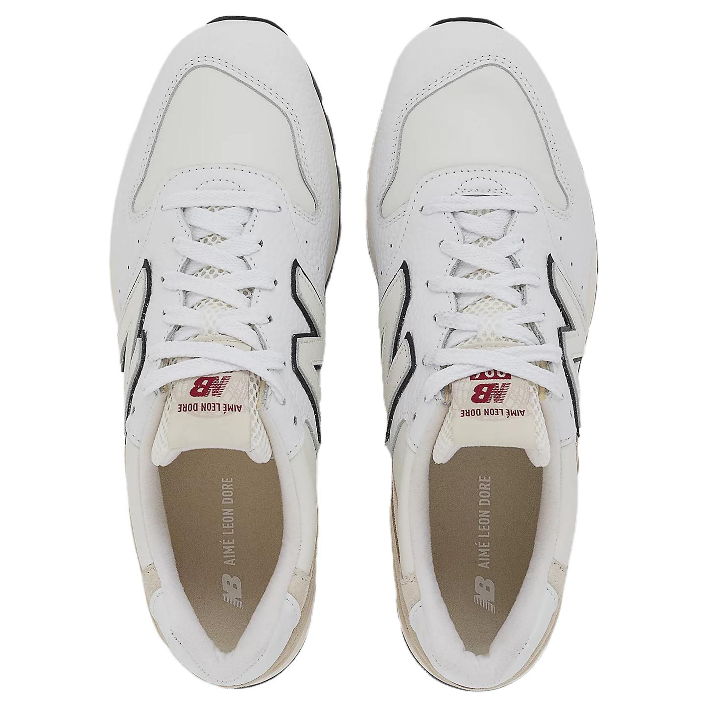 Aimé Leon Dore x New Balance 996 Сделано в США Белые Мужские Кроссовки Песчаник U996WG — фото 3