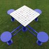 Outdoor Stainless Steel Chess & Card Table