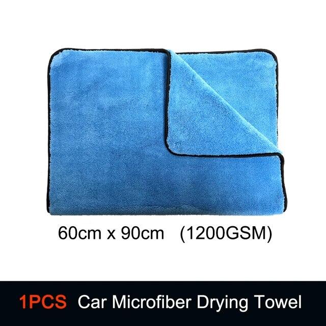DetailingKing 1300GSM Ręcznik z Mikrofibry do Suszenia Profesjonalny Super Miękki Ściereczki do Mycia Czyszczenia Samochodu Ręczniki do Auto Detailingu