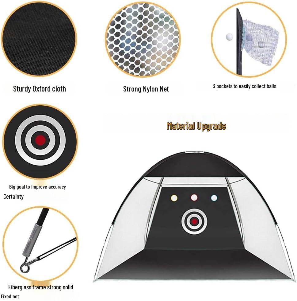 Indoor Golf Practice & Hitting Net