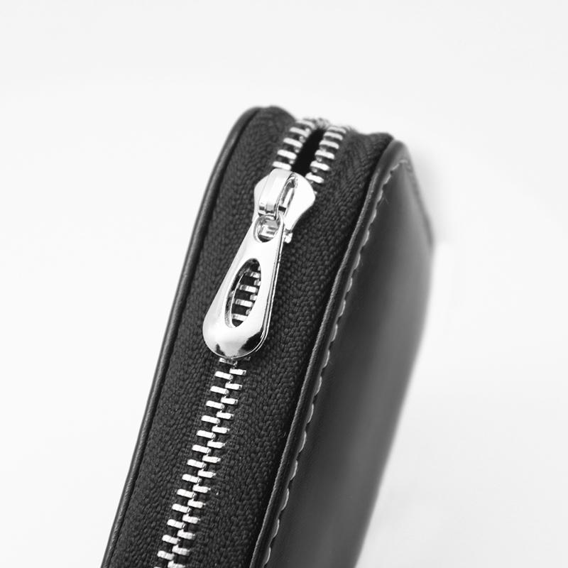Car Key Case Leather Fashion Badge Bag Key Holder Accessor for Peugeot 307 206 308 207 406 407 408 e-2008 Rcz 508 301 108 Rifter