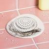 [Hair Catcher for Drain] Easy Installation Suction Cup Hair Catcher for Sink and Bathroom Drain | 1pc Kitchen Strainer To Prevent Clogs