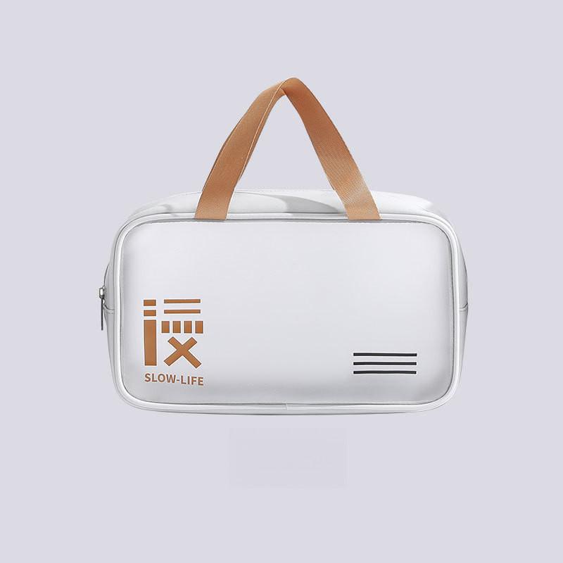 Transparent Cartoon Cosmetic Bag Portable Wash Bag Waterproof Travel Storage