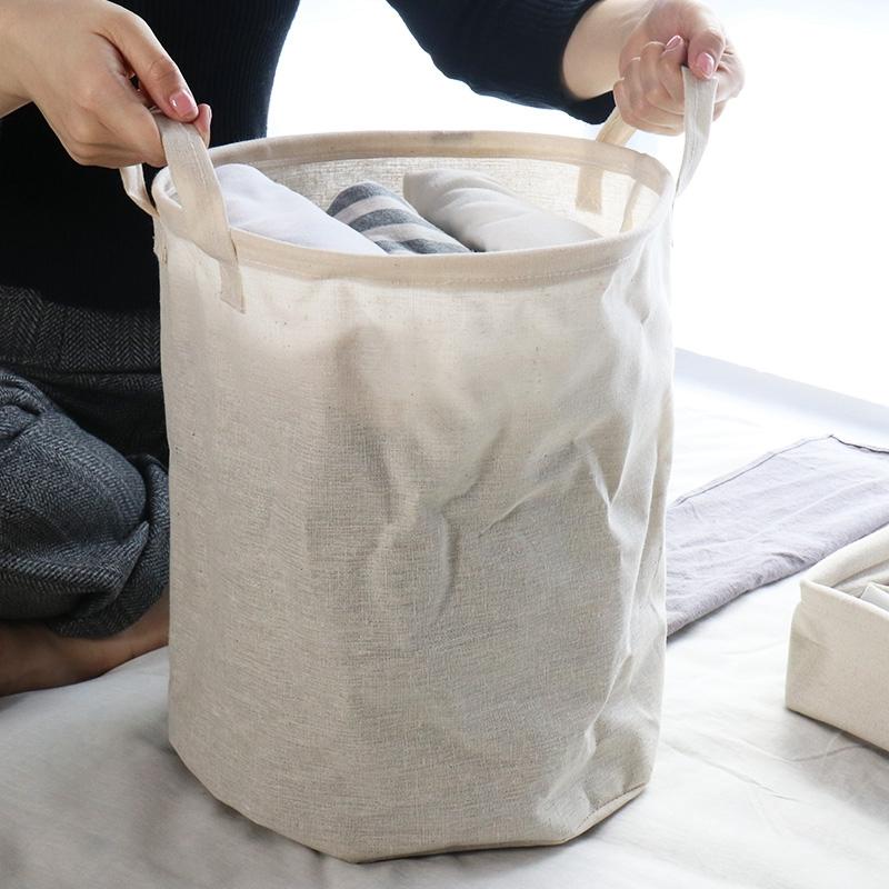 Foldable Laundry Basket Printed Storage Basket for Dirty Clothes Kid Toy Storage Bathroom Laundry Hamper Dirty Clothes Organizer