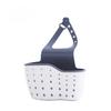 Adjustable Button-type Sink Draining Hanging Bag Kitchen Faucet Sponge Double-layer Draining Hanging Basket