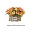 Artificial Floral Arrangement in Basket for Home And Event Decoration, Centerpiece Office