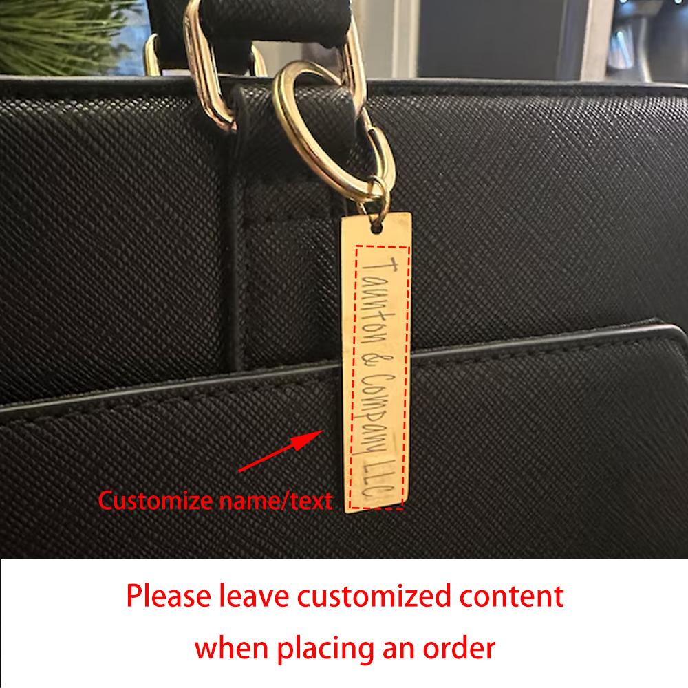 Personalized Stainless Steel Keychain Engraved Key Chain Birthday Gifts for Him Best Friend Mom Boyfriend Wedding Bridal Shower