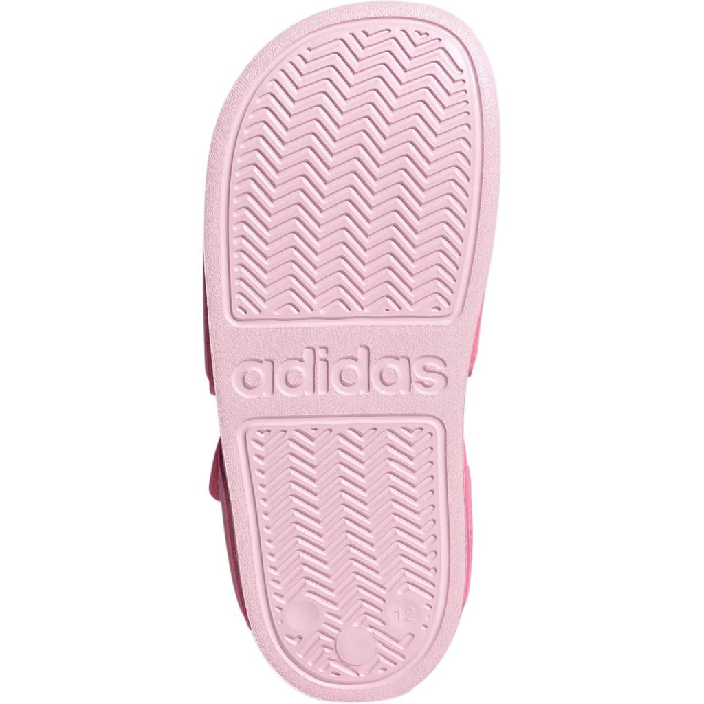 Adidas Adilette Comfortable Versatile Non-Slip Shock Absorbing Low-Top Sandals Kids Sandals Pink IH3634