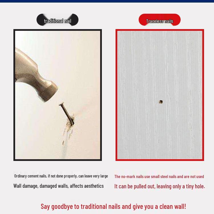 20 pcs Invisible Photo Wall Picture Frame Hanging Nails | Free Shipping