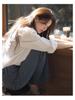 Women's High-End White Shirt: Stylish, Loose-Fit, Age-Reducing Spring/Autumn Top (2026 Collection)