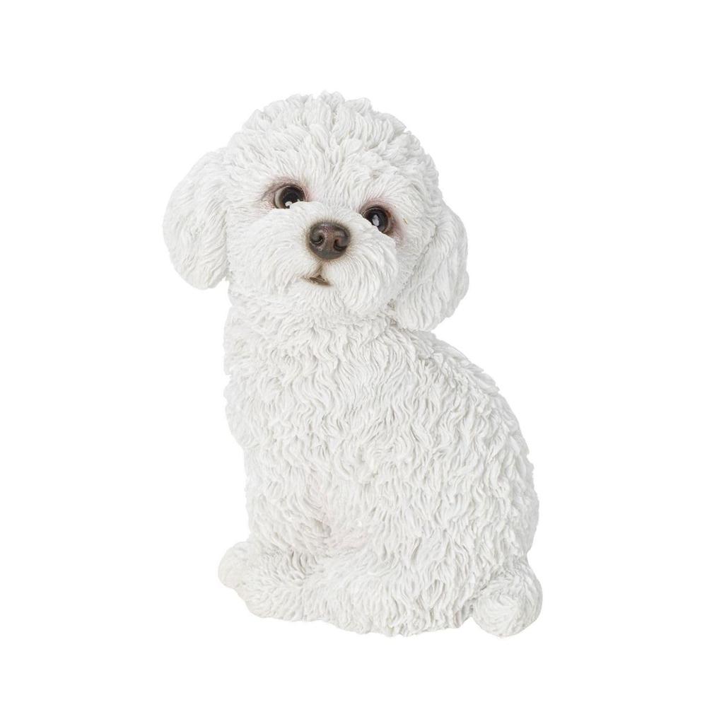 Ubia Toy Shiro Looking 10 X 8 X 14 Garden H24092 Poodle, (Small), Back, Cm, Doll, Figurine, Animal, Decoration, Dog,