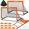 Portable Folding Soccer Goal for Kids - Movable Training Net Frame, Hot Selling