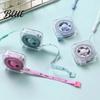 Durable PVC Tape Measure Mini Retractable Measure Soft Body Measuring Tape 79 Inch Dual-Scale Tailor Flexible Ruler for Sewing Cloth Weight