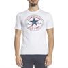 Men's Converse All Star Classic Round Neck Short Sleeve White 10007887-102