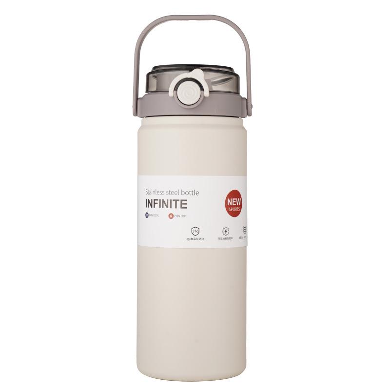 Elegant Large Capacity Insulated Portable Water Cup for Outdoor Sports