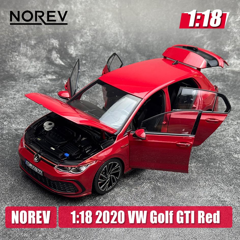 TCFJN1 NOREV 1/18 2020 VW Golf GTI Red Collection car model static Ornament Holiday gift