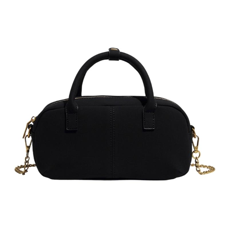 Women s Hobos Handbag PU Leather Shoulder Toted Purses with Zipper Casual Crossbody Bag with Removable Chain Gifts чёрный 2000₽