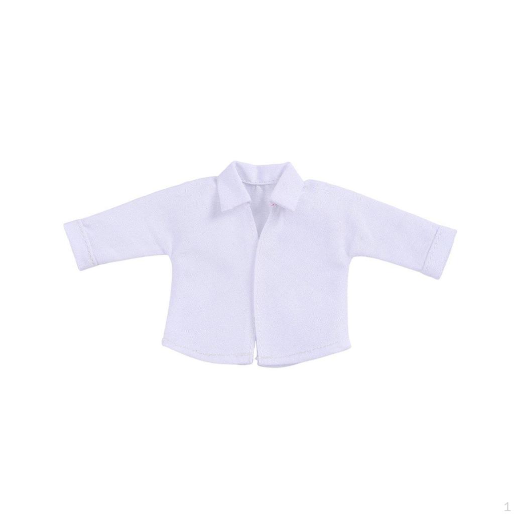 1/12 Scale Doll Shirt Loose Fit 6 Inch Action Figure for Hobbyists