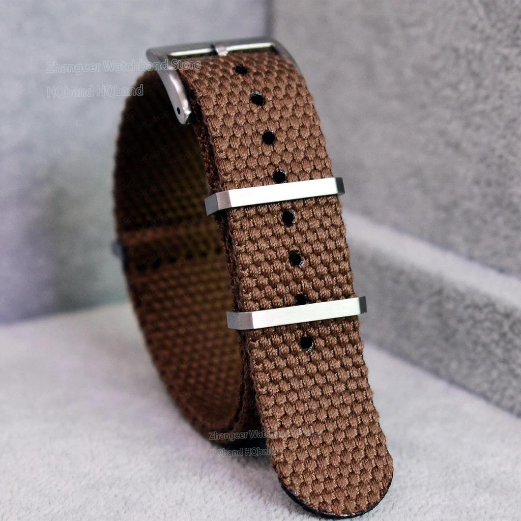 Canvas Braided Watchband for Samsung Universal Nylon Sport Wristband Belt for Huawei for Amazfit Bracelet 20 22mm Strap Accessor