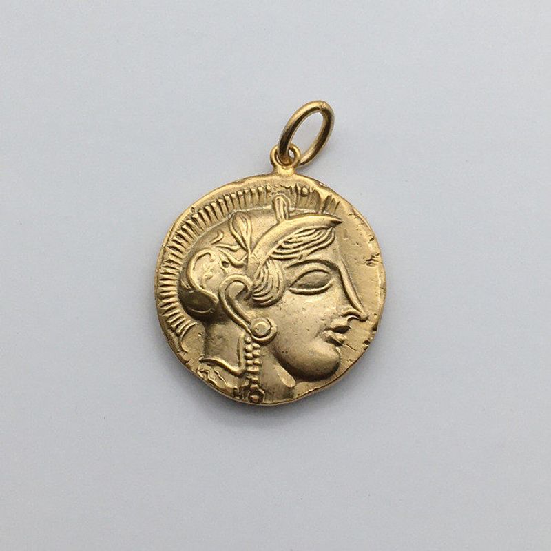 Owl Golden Sweet Cool Style Work Clothing Greek Necklace Pendant Does Not Include Chain