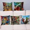 Cartooon N-Ninjagos Game Cushion Cover Pillow Cover Decor Pillowcase Printed Cushion Case For Couch