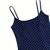 Polka dot women's vest, hot-selling in Europe and America, short navel-exposed cute sexy little vest top