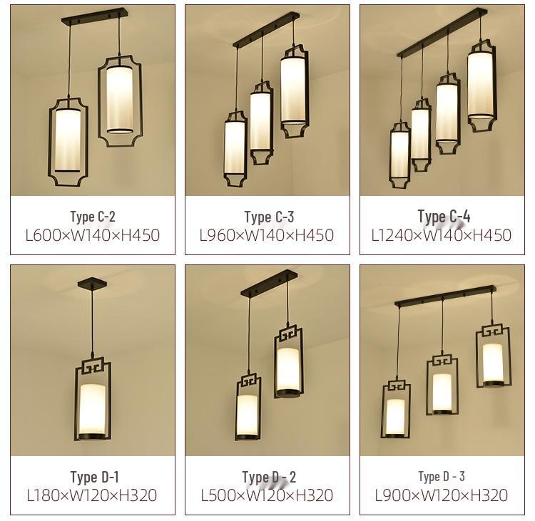 Modern Chinese Style Small Chandelier for Bedroom, Corridor, Bar, or Study