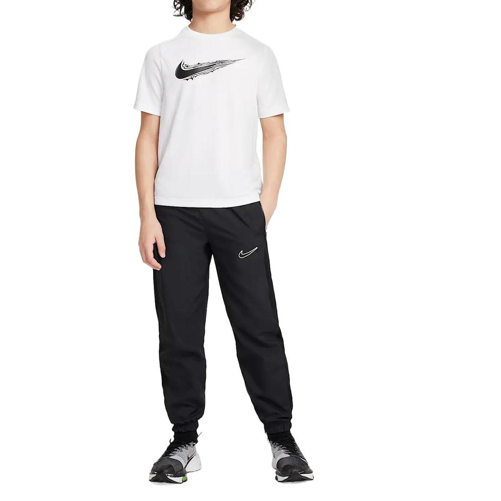 New Nike DryDri Fit T Shirt White Teenagers HF8100-100